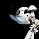 SpaceX’s Crew Dragon automatically docking with the International Space Station earlier this year.